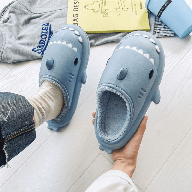 Cozy Shark Slippers