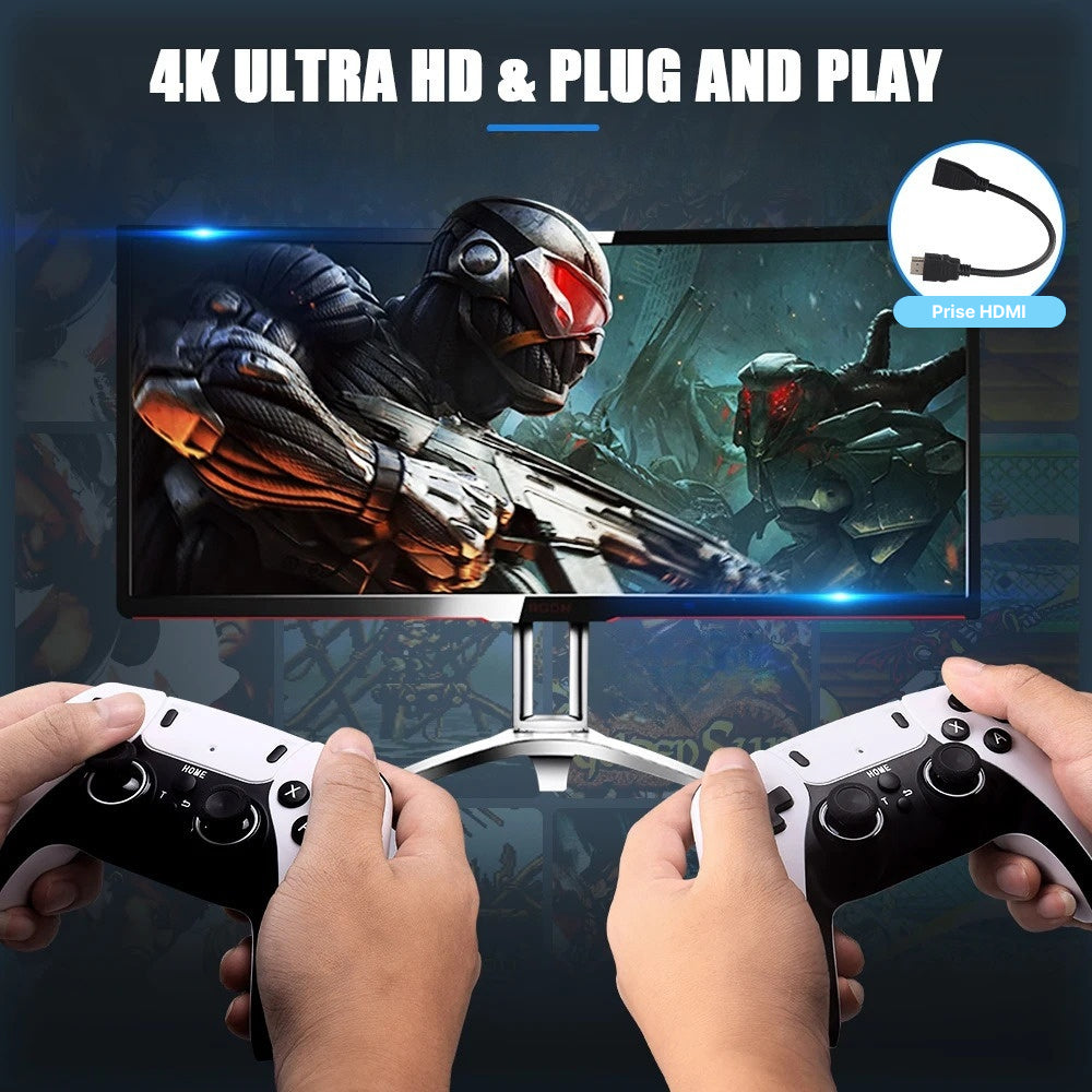 Console Rétro HD 4K (+37000 jeux)