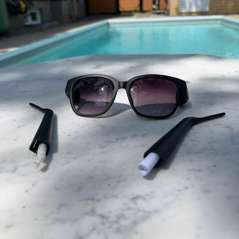 Lunettes de Soleil à Rangements Cachés