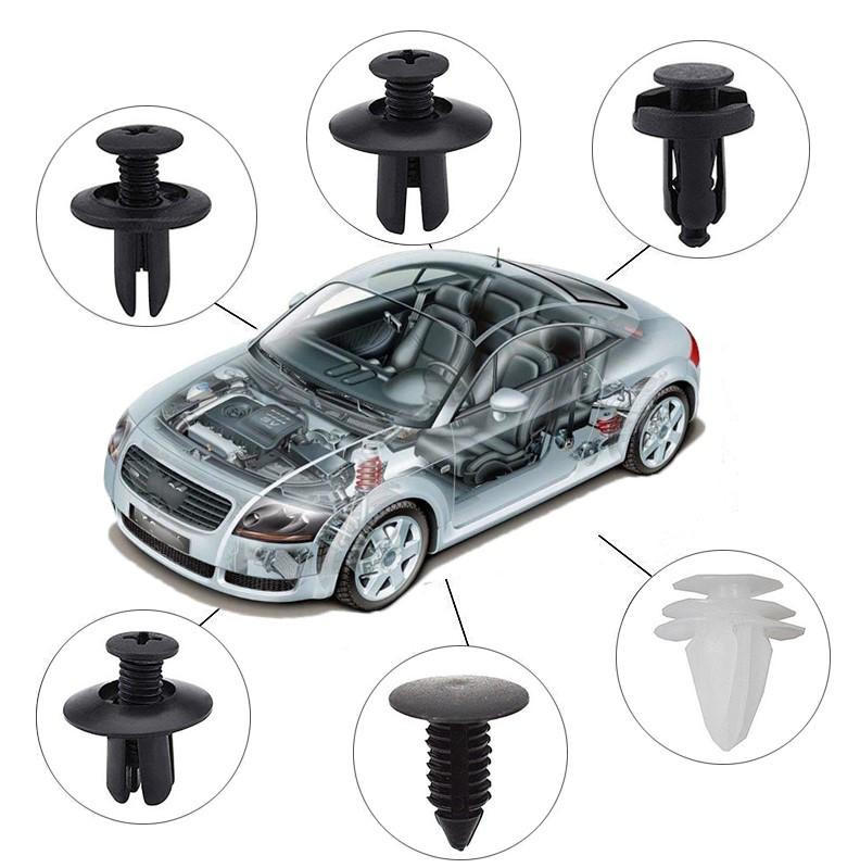 Pack de Clips de Fixation Universels pour Carrosserie