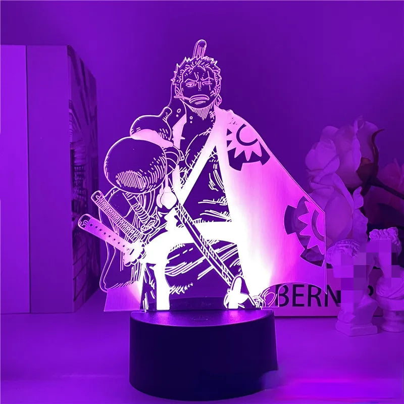 Veilleuse LED 3D (7 Couleurs)