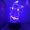 Veilleuse LED 3D (7 Couleurs)