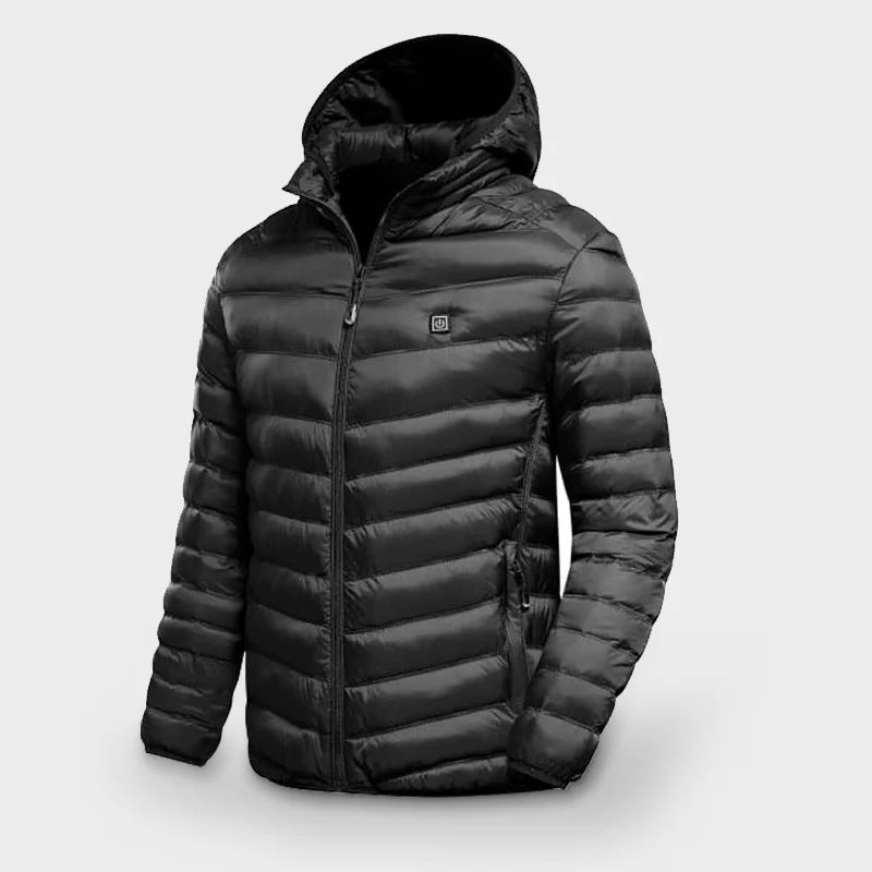 Veste à capuche chauffante unisexe